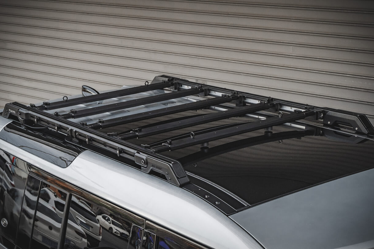 PLUMB Roof Rack Platform For Land Rover Defender L663 2020+  Set include:   Roof Rack Platform Material: Aluminum Alloy