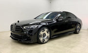PARADIGM Black Aero Body Kit For Mercedes Benz S Class AMG W223 2020+  Set include:  Front Lip Side Skirts Rear Diffuser Roof Spoiler Trunk Spoiler Material: Plastic Note: Professional installation is required