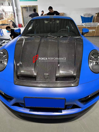 Porsche 992 Techart Dry Carbon Hood