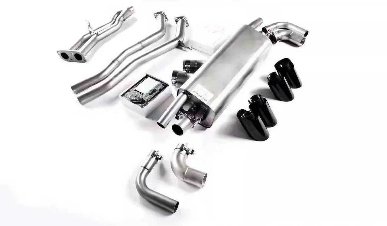 VALVED EXHAUST CATBACK MUFFLER for Porsche Cayenne