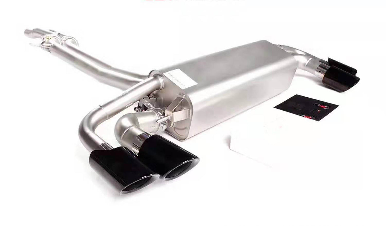VALVED EXHAUST CATBACK MUFFLER for Porsche Cayenne 9Y0 2017+ 3.0T