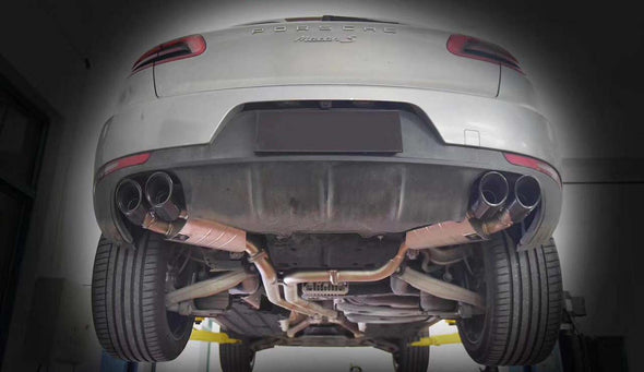 VALVED EXHAUST CATBACK MUFFLER for  Porsche Macan 95B.1 3.0T 2014-2018