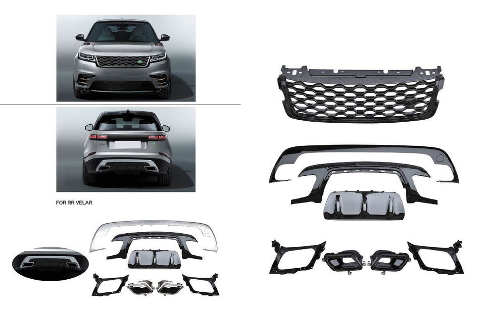 RANGE ROVER VELAR 2017+ REAR BUMPER KIT