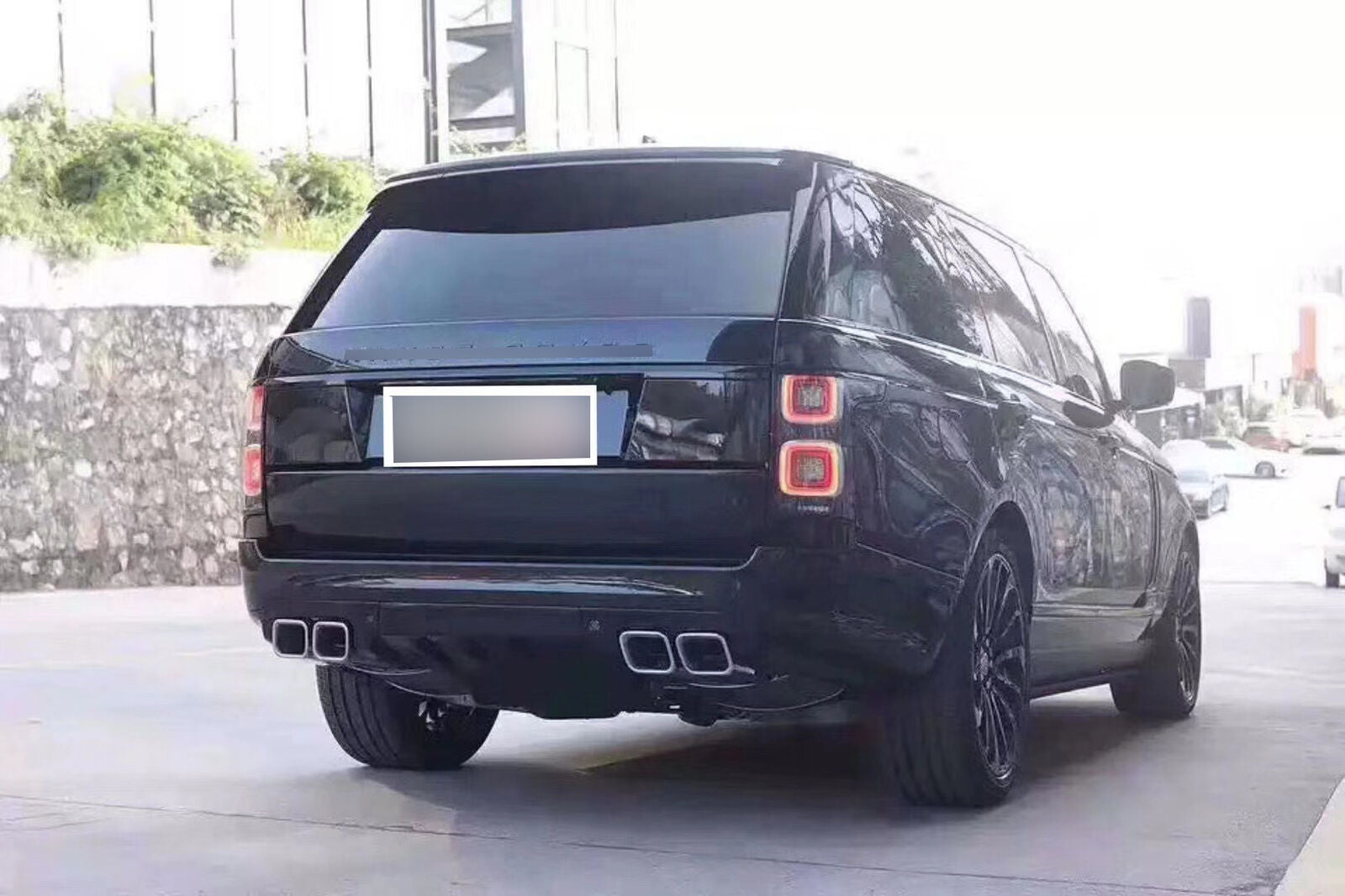BODY KIT for RANGE ROVER VOGUE L405 2018+ SVO BUMPER MUFFLER TIPS