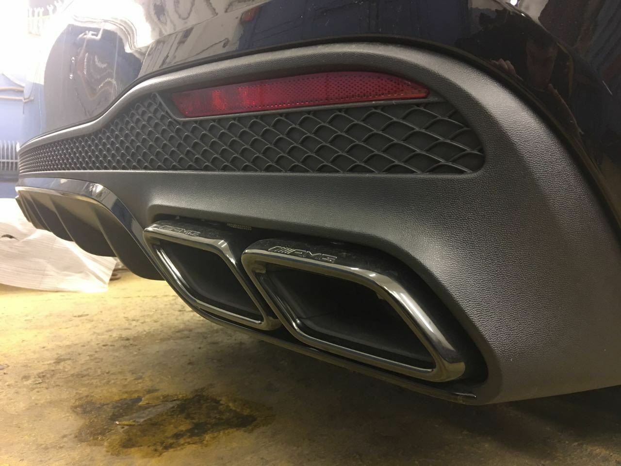 Mercedes Benz GLS x166 GLS with AMG package REAR DIFFUSER – Forza ...