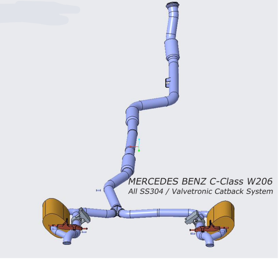 -W206-exhaust-systems-catback-muffler-stainless-steel-304