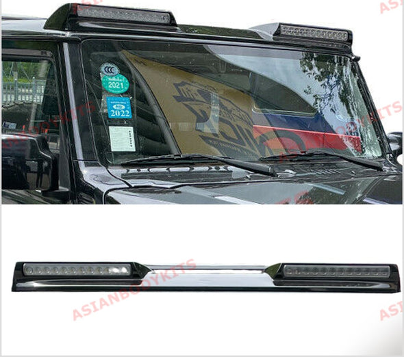 FRONT ROOF LIGHT BAR with LED DRL for SUZUKI JIMNY JB74W 4 Generation 2018+