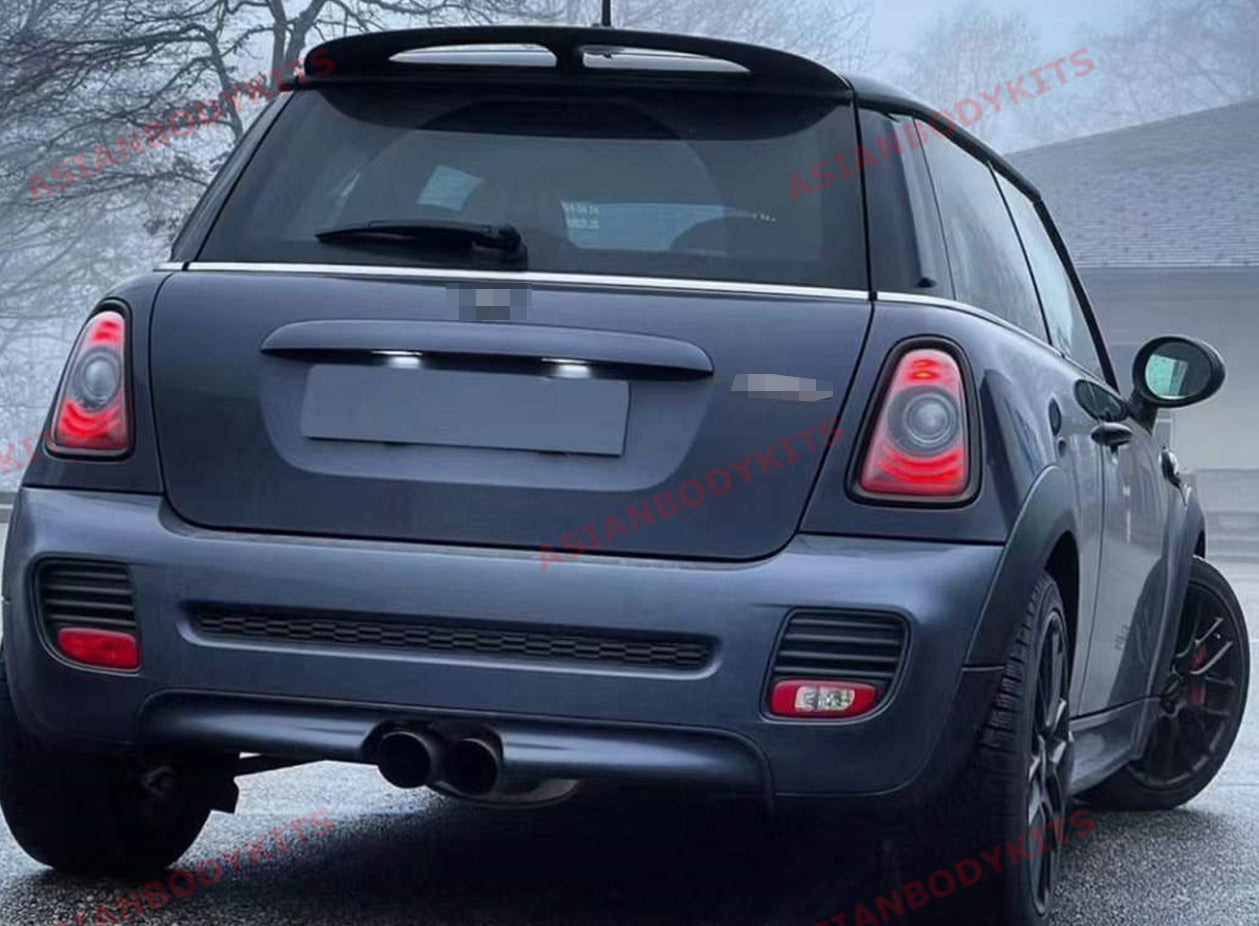M7 C-Wing 　MINI R56リアウィング ブラック『JCW使用』 Aftermarket roof spoiler wing for: Mini Hatch Cooper R56