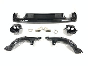 RS4 STYLE REAR DIFFUSER WITH EXHAUST TIPS for AUDI A4 B9 2020 - 2021

It can be full Black or Black with Silver

Set includes:

Rear Diffuser
Exhaust Tips

Material: ABS+PP Plastic

NOTE: Professional installation is required