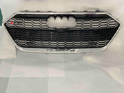 RS7 STYLE FRONT GRILLE V1 for AUDI A7 C8 4K8 2018 - 2023  Set includes:  Front Grille