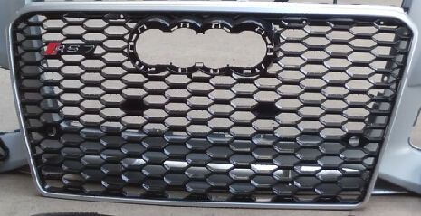 RS7 STYLE FRONT GRILLE V4 for AUDI A7 C7 4G8 2014 - 2018