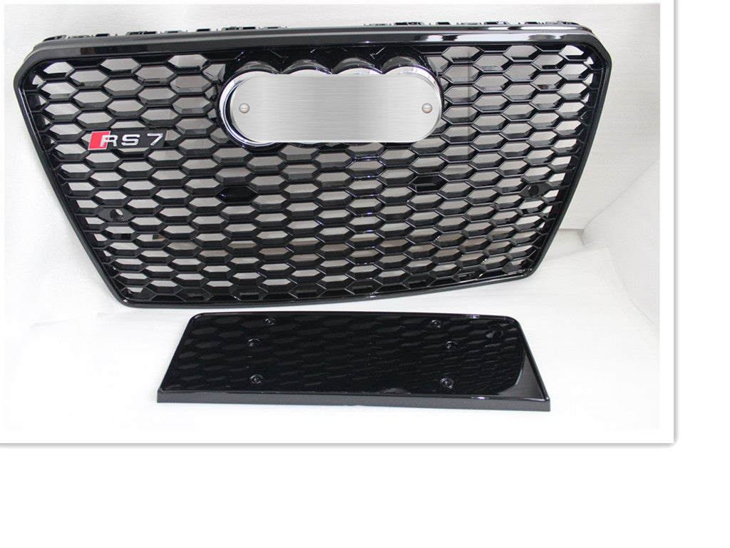 RS7 STYLE FRONT GRILLE V4 for AUDI A7 C7 4G8 2014 - 2018