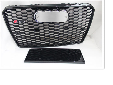 RS7 STYLE FRONT GRILLE for AUDI A7 2013 - 2015