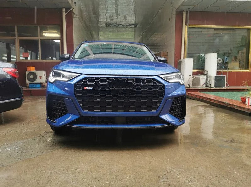 RSQ3 STYLE FRONT BUMPER WITH GRILLE for AUDI Q3 2019 - 2021
