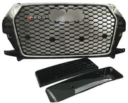 RSQ3 STYLE FRONT GRILLE for AUDI Q3 2015 - 2017
Set include: 
Front Grille
Material: ABS
NOTE: Professional installation is required 
Worldwide Shipping, When purchase please tell us which one you want.