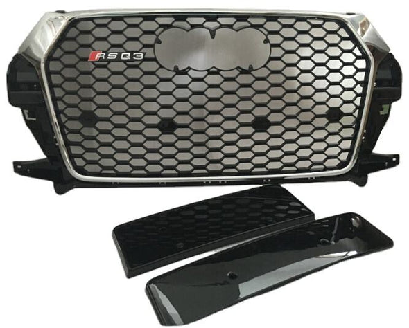 RSQ3 STYLE FRONT GRILLE for AUDI Q3 2015 - 2017