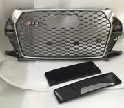RSQ3 STYLE FRONT GRILLE for AUDI Q3 2015 - 2017
Set include: 
Front Grille
Material: ABS
NOTE: Professional installation is required 
Worldwide Shipping, When purchase please tell us which one you want.
