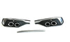 SQ5 STYLE REAR DIFFUSER WITH EXHAUST TIPS for AUDI Q5 2020 - 2022