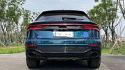 RSQ8 STYLE CONVERSION BODY KIT for AUDI Q8 4M 2019 - 2023  Set includes:  Front Grille Front Bumper Front Lip Rear Bumper Rear Diffuser Exhaust Tips