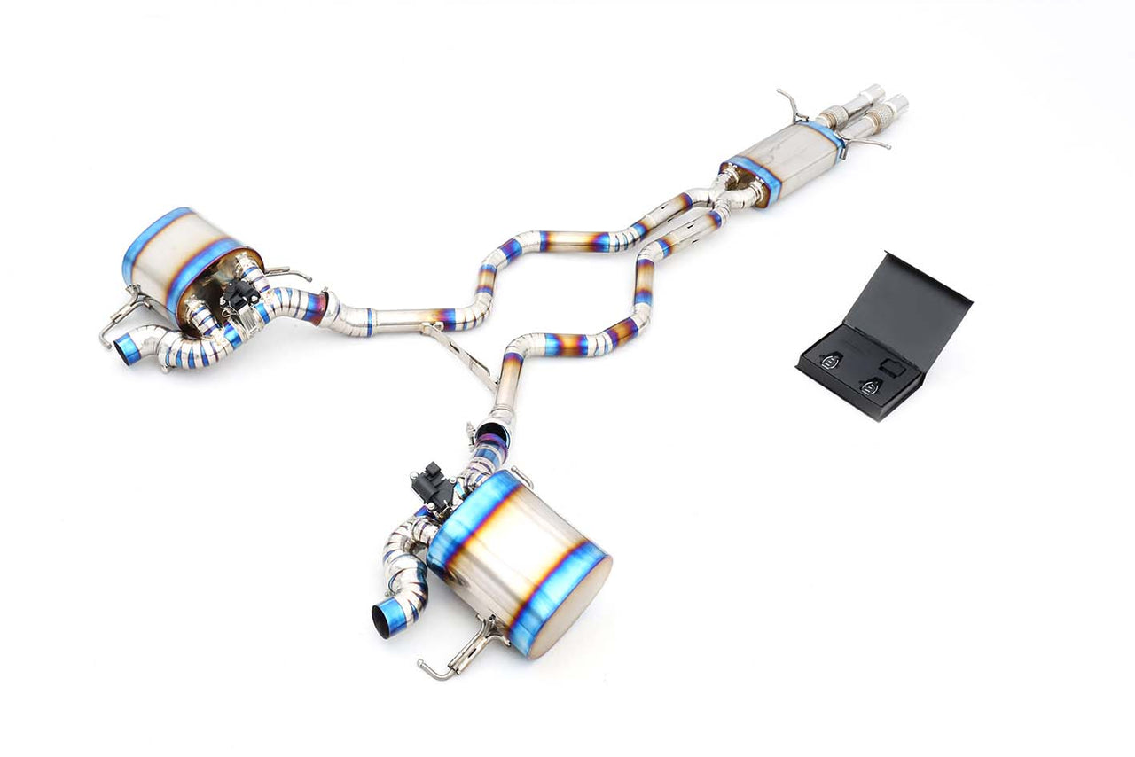 Titanium VALVED EXHAUST CATBACK System for Land Rover Range Rover Sport L494 3.0T 2017