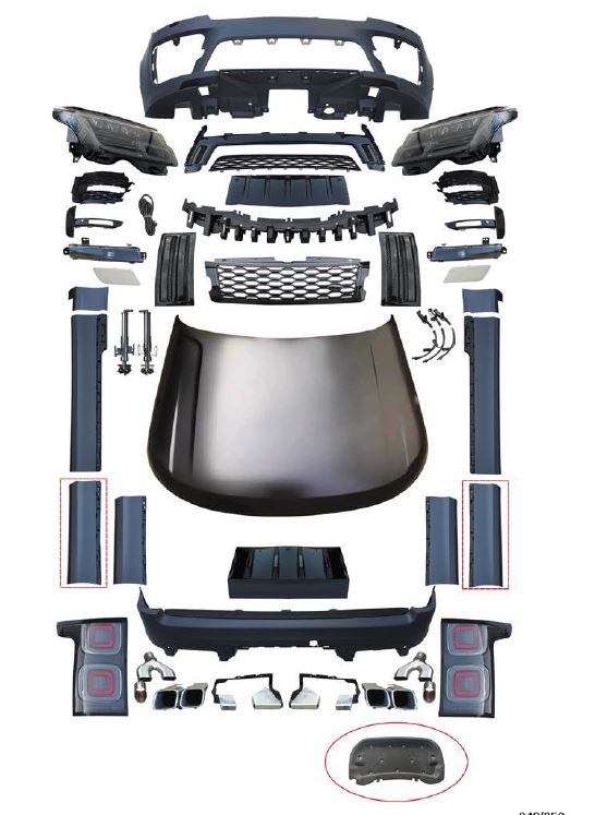 Range-rover-vogue-upgrade-SVO-version-body-kit-grille-2014-2017-parts
