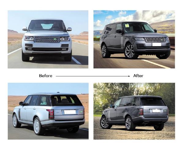 LAND ROVER RANGE ROVER VOGUE MODEL 2013 - 2017 UPGRADE to 2020 BODY KIT