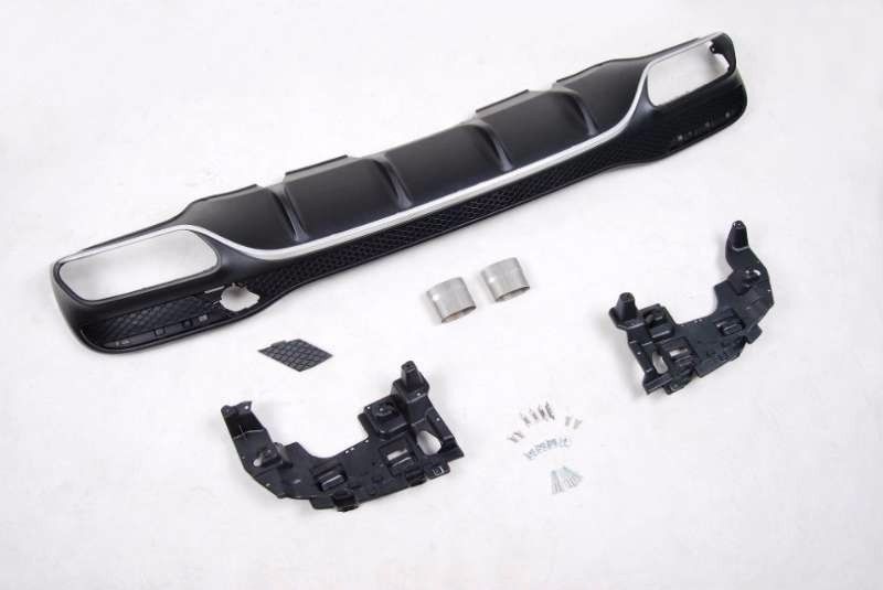 Mercedes Benz GLE AMG (W166) Rear diffuser with exhaust tips
