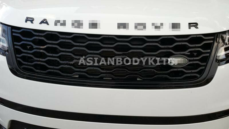 Rear diffuser with exhaust tips and grille for Range Rover VELAR