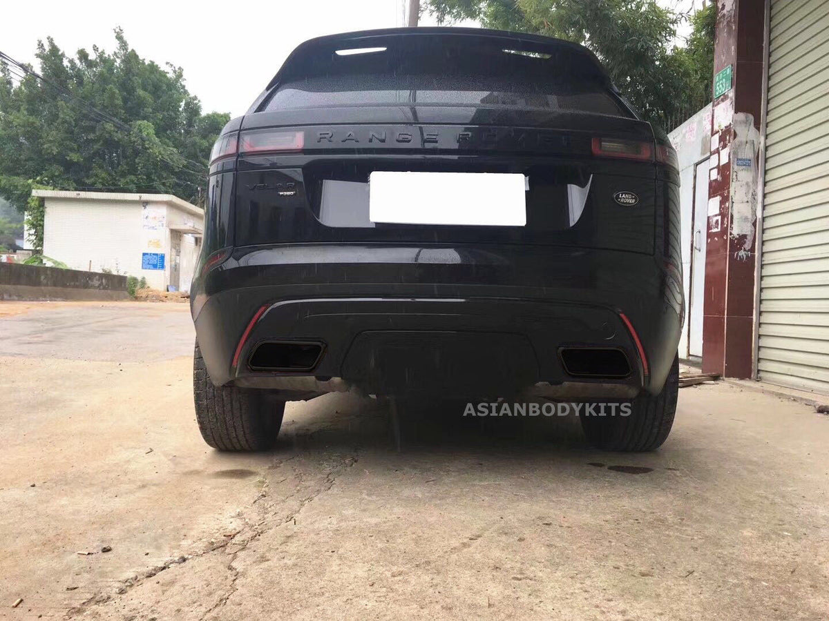 Range Rover VELAR 2018+ Rear diffuser with exhaust tips and grille ...
