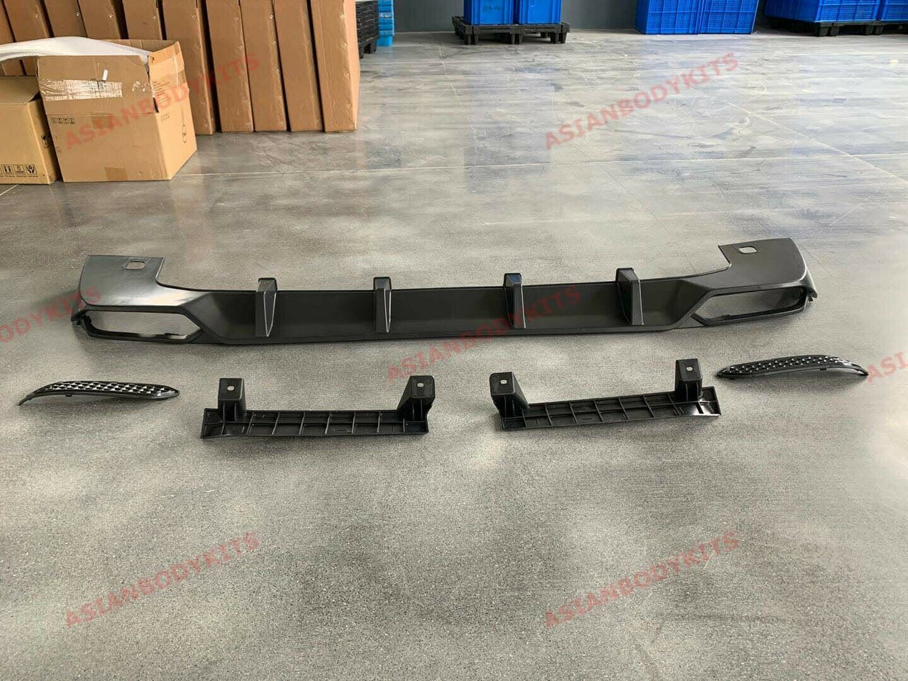 Rear diffuser for Mercedes Benz G Class W463A W464 G500 G550 G63 AMG 2018+ - Forza Performance Group