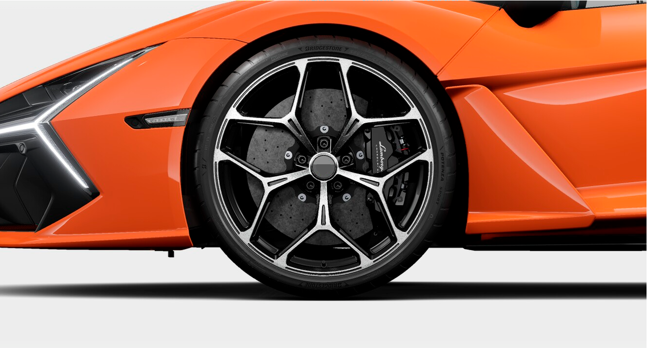 FORGED WHEELS RIMS ALTANERO DESIGN LAMBORGHINI REVUELTO LB744