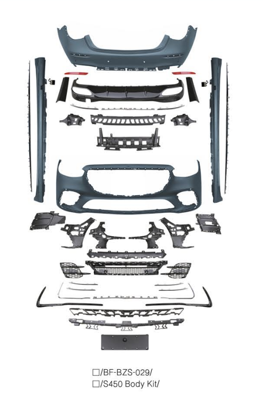 CONVERSION BODY KIT for MERCEDES BENZ S CLASS W223 S320 S400 2020+ UPGRADE to S450 AMG FACELIFT