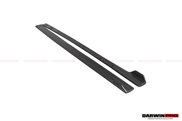 BKSS STYLE CARBON FIBER SIDE SKIRTS for AUDI S3 A3 2013 - 2016