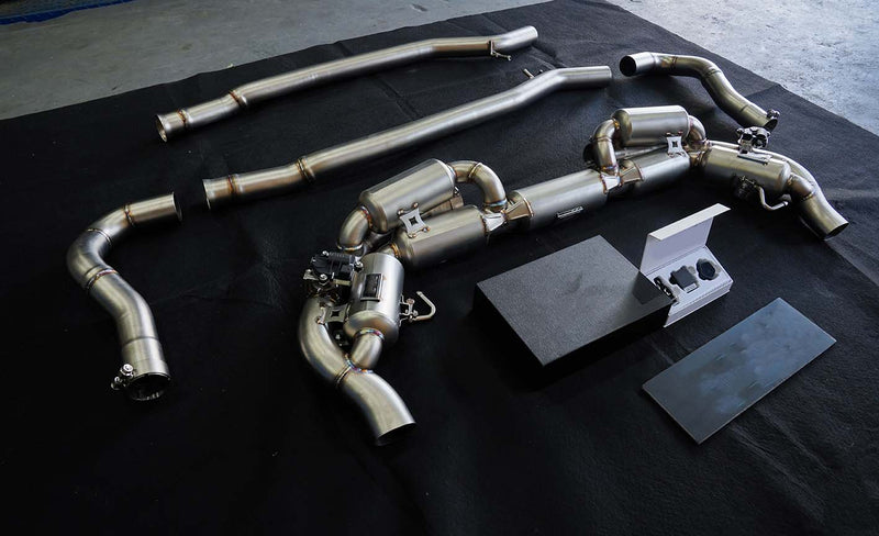 VALVED EXHAUST CATBACK MUFFLER for Mercedes-Benz S-Class S63 AMG C217 5.5T Coupe