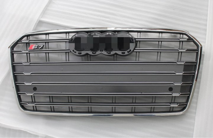 S7 STYLE FRONT GRILLE for AUDI A7 C7 4G8 2014 - 2018  Set includes:  Front Grille