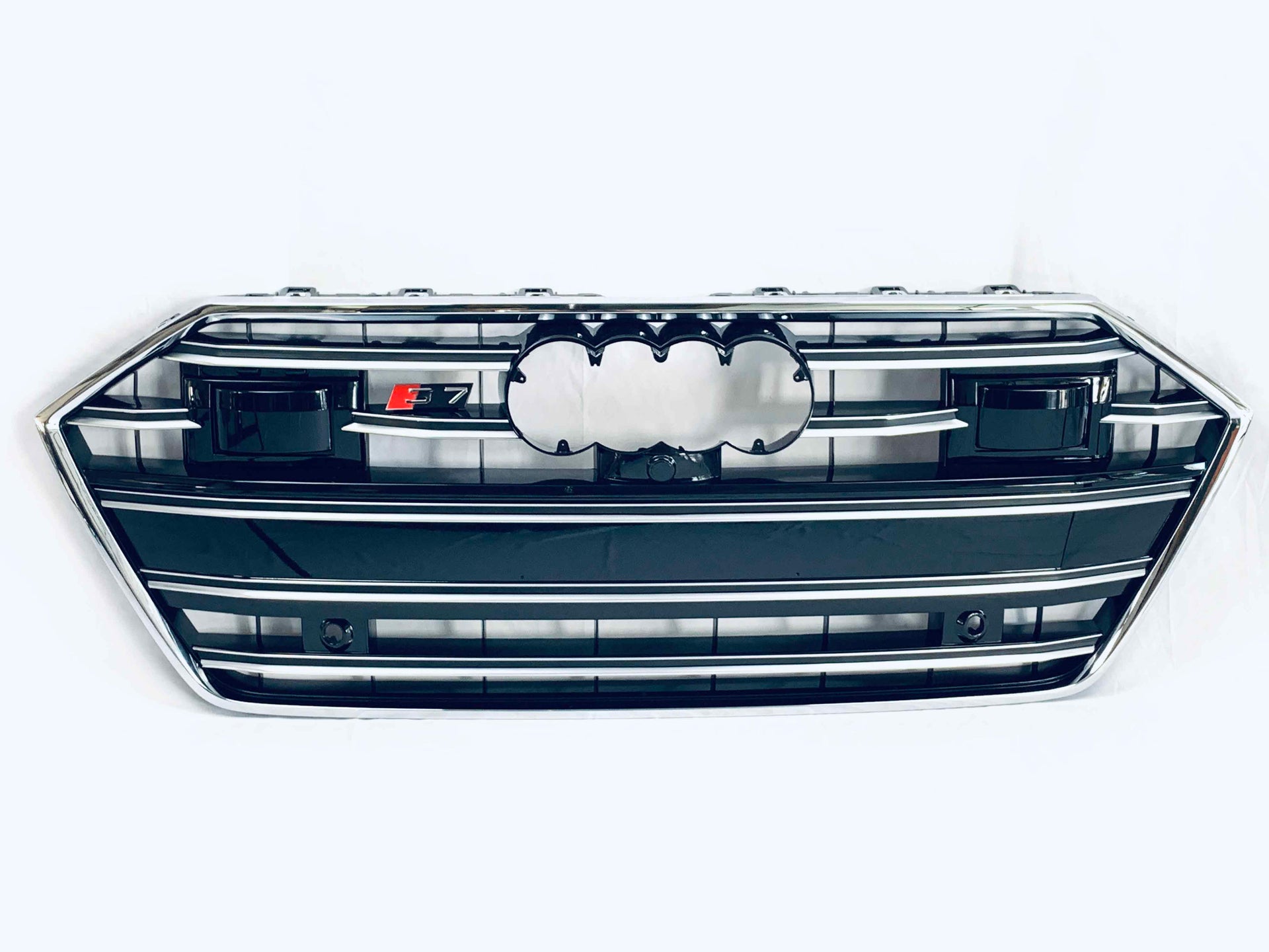 S7 STYLE FRONT GRILLE V3 for AUDI A7 C8 4K8 2018 - 2023  Set includes:  Front Grille