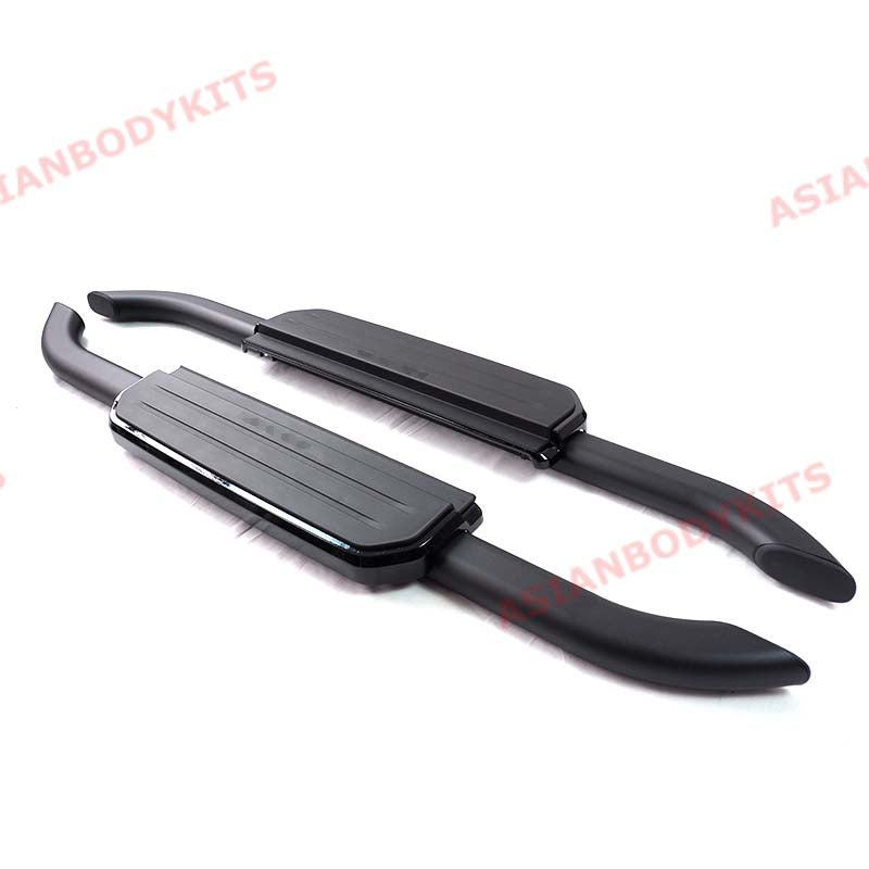 SIDE STEP RUNNING BOARDS for LAND ROVER DEFENDER 90 L663 2020+ (Black)