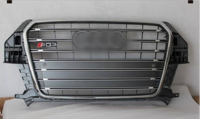 SQ3 STYLE FRONT GRILLE for AUDI Q3 2013 - 2015