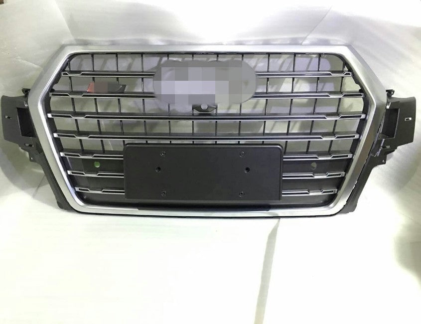 SQ7 STYLE FRONT GRILLE for AUDI Q7 4M 2015 - 2019  Set includes:  Front Grille