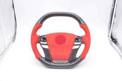 CUSTOM STEERING WHEEL for TOYOTA LAND CRUISER 100 200 PRADO 150 LC 100 200 PRADO 150
Contact us and we will make a steering wheel for your car with any your suggestion.

Features:

Bolt-on and PLUG and PLAY
Our material is: harmless, light, durable, Vibro-absorption

For an extra cost:
LCD display
Airbag
Airbag cover
Shift paddles
Any color of stitching
Any material as alcantara, carbon, leather
Heating and vibration function
Full customization according to your preference
Production time: 10 days
