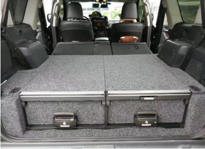 Slide Kitchen Drawer Systems For Land Cruiser 60 LC 60 by Forza Performance  Simplify the storage and organization of equipment and valuables. These lockable drawers with integrated deck and faceplates were designed specifically for the Toyota Land Cruiser 60. Hide the contents from prying eyes, while creating a more convenient and easily accessible storage space in your car. Designed solidly for tough for both on and off-road travel.