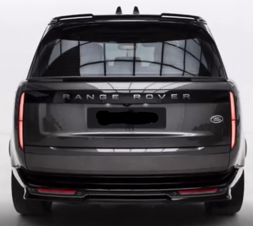 FiberGlass Black Night Aero Body Kit For New Land Rover Range Rover L460 2023  We were the first to create a body kit for the Land Rover Range Rover. The body kit is of consistently high quality. The body kit turned out to be elegant and not flashy, as it should be for a large and solid car.  Set include:  Front Lip Rear Diffuser Roof Spoiler Trunk Spoiler Material: FiberGlass