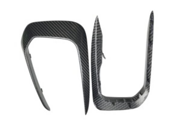 Dry Carbon Front Vent Covers For BMW 1 Series F20  Set include:    Front Vent Covers Material: Dry Carbon NOTE: Professional installation is required