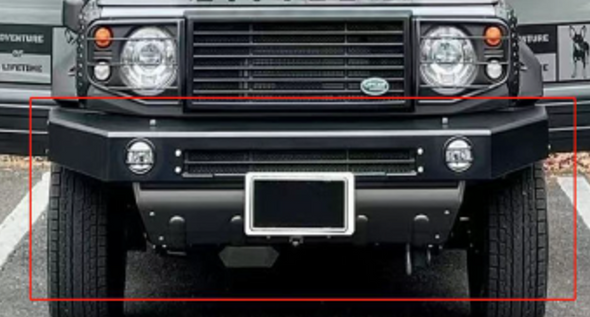 Range Rover Defender Style Front Bumper For Suzuki Jimny JB64  Set include:    Front Bumper NOTE: Professional installation is required   * Each part can send separately. If you need, please contact us.