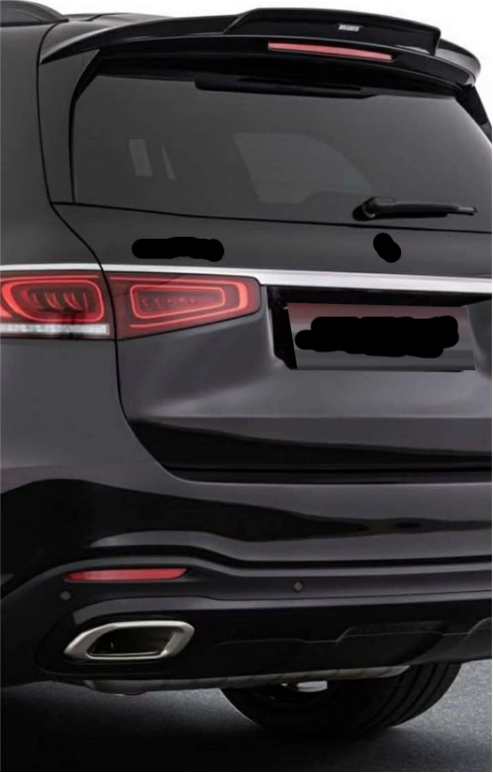ROOF SPOILER for MERCEDES-BENZ GLS-CLASS X167 2019+  Set Includes:  Spoiler
