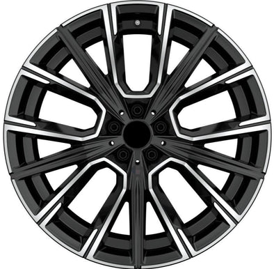 20" 21" 22" 23" 24" FORGED WHEELS Star-spoke 817 M Bicolor  for BMW 1, 2, 3, 4, 5, 7, 8, X1, X2, X3, X4, X5, X6, X7, Z4, BMW I, M series