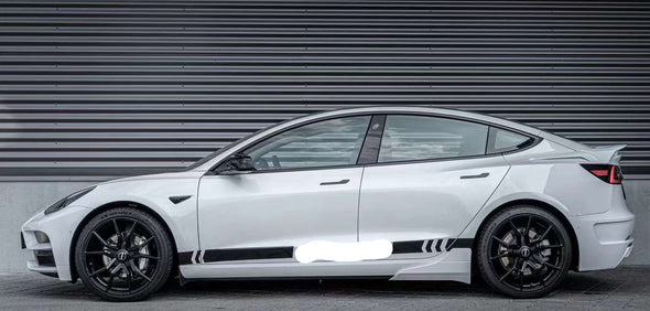 STARTECH Body Kit For Tesla Model Y  Set include:  Front Bumper Assembly Side Skirt Trims Rear Spoiler Rear Bumper Assembly Material: Plastic Note: Professional installation is required