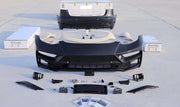 STARTECH Body Kit For Tesla Model Y  Set include:  Front Bumper Assembly Side Skirt Trims Rear Spoiler Rear Bumper Assembly Material: Plastic Note: Professional installation is required