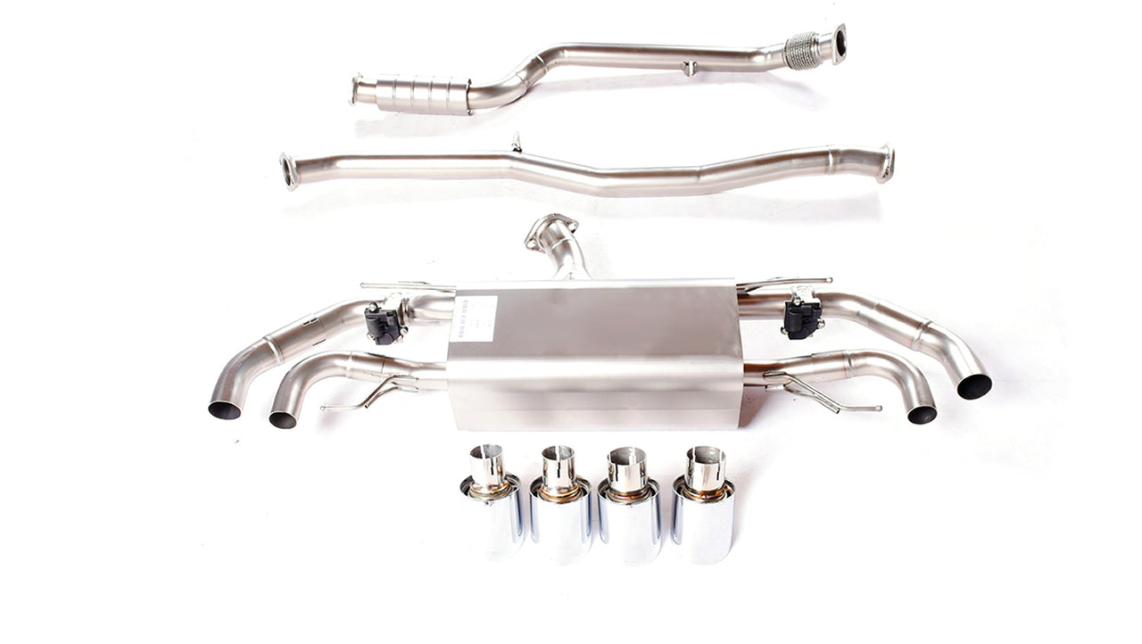 VALVED EXHAUST CATBACK MUFFLER for Alfa-Romeo Stelvio 2.0T