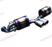 TITANIUM VALVED CATBACK MUFFLER for PORSCHE 911 